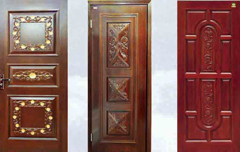 3 MDF interior doors