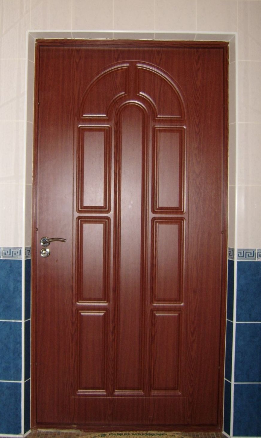 MDF wooden door for bathroom