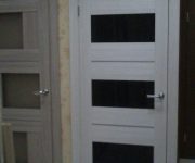 light and dark gray doors 180x150 - Color of Interior Doors: basic rules of color combinations of a door leaf with interior decoration elements
