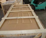 Moulded MDF door skin