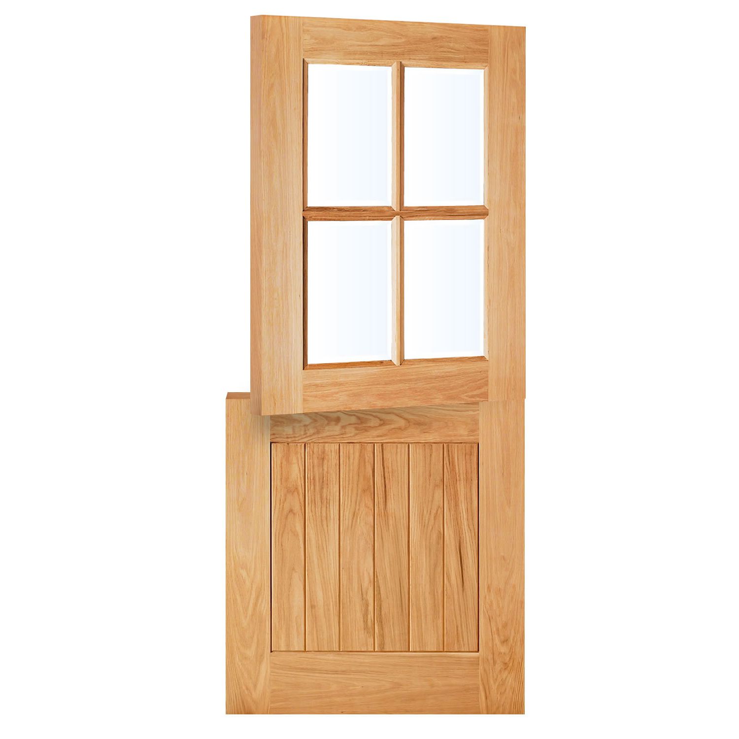 Wooden stable doors