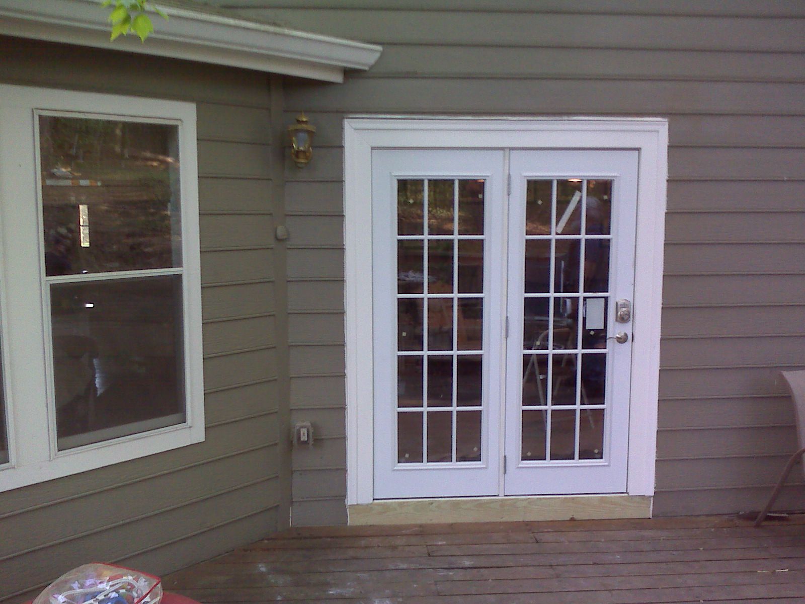 White masonite french exterior doors