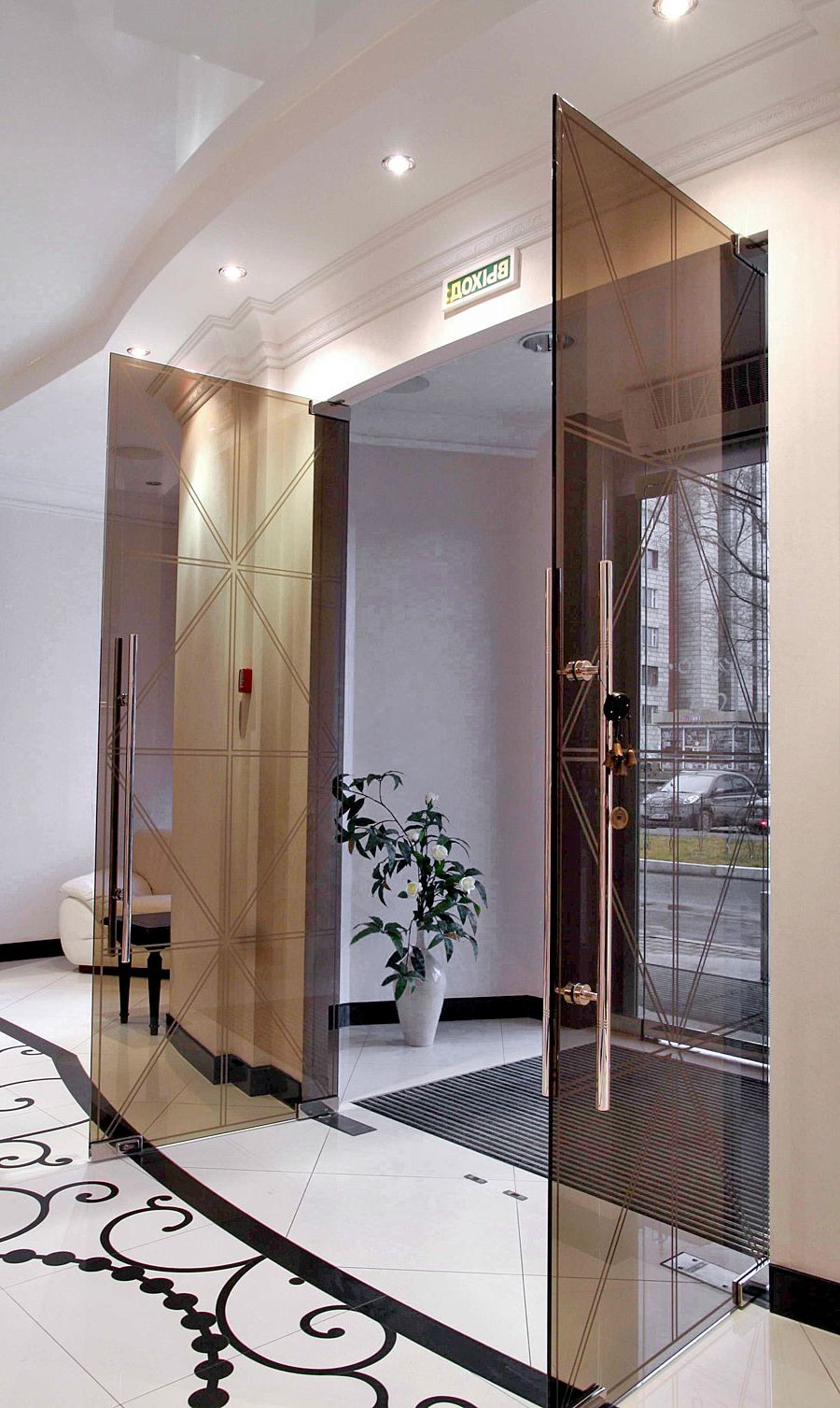 Best double hinged glass doors