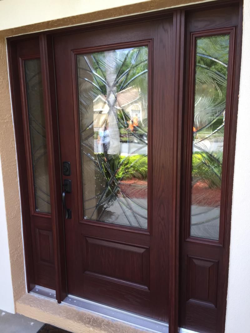 Masonite fiberglass door