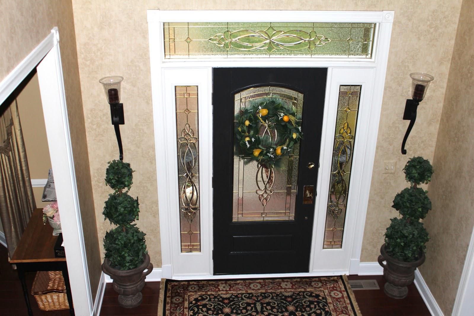 Masonite front door with glass