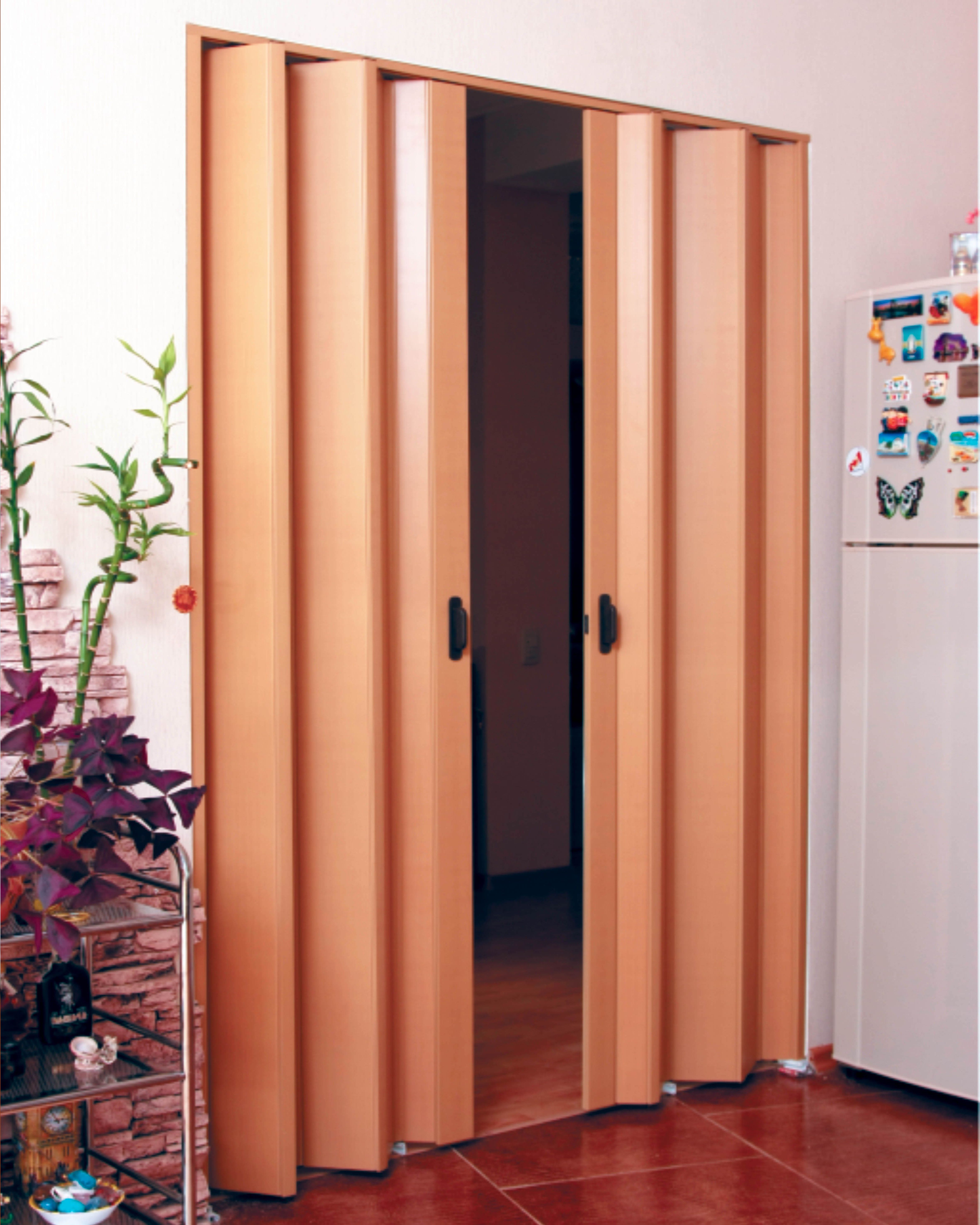 Modern pvc folding door 