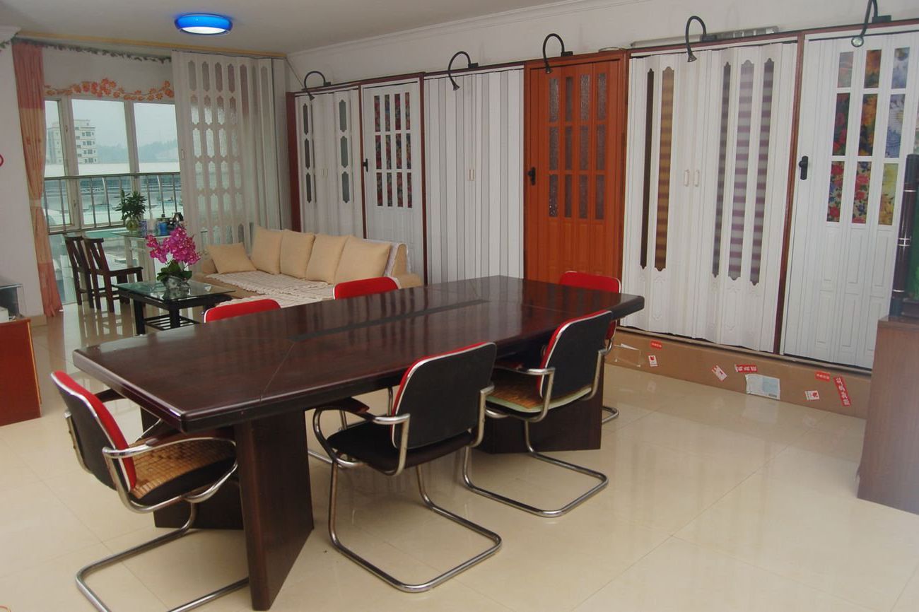 Pvc folding door