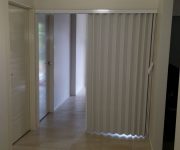 Vinyl folding doors plastic