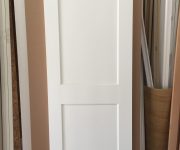 White masonite door swing before installing