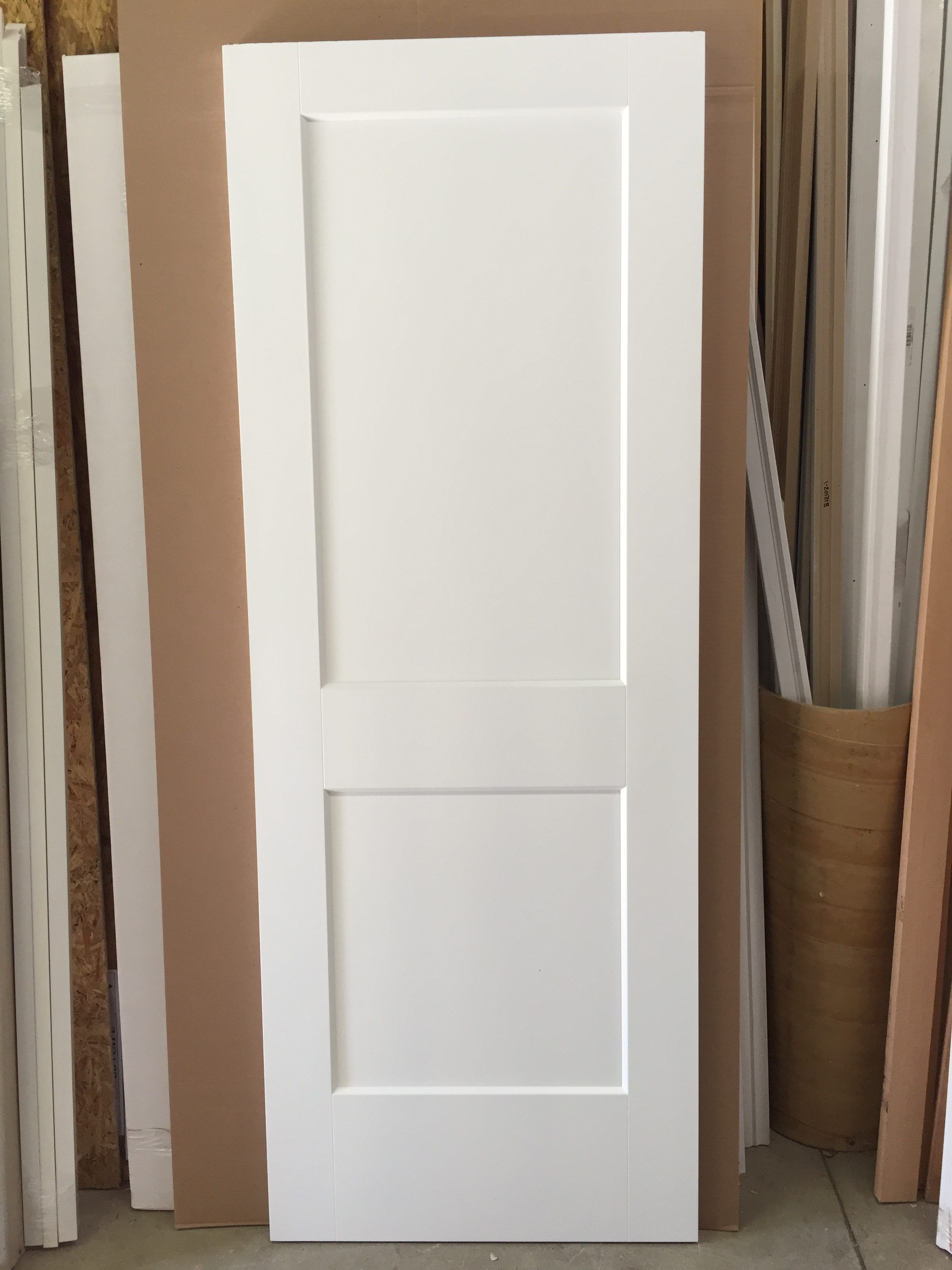 White masonite door swing before installing