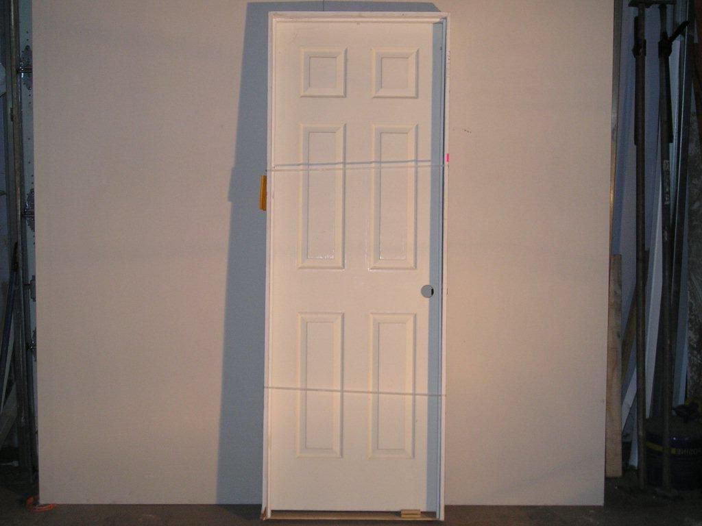 White solid core masonite interior doors