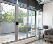 Aluminium glass sliding doors