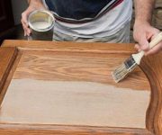 Chemicals for aging wood at home