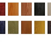 Color of wood stain