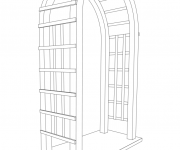 Drawing arch for home