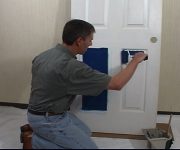 Painting doors