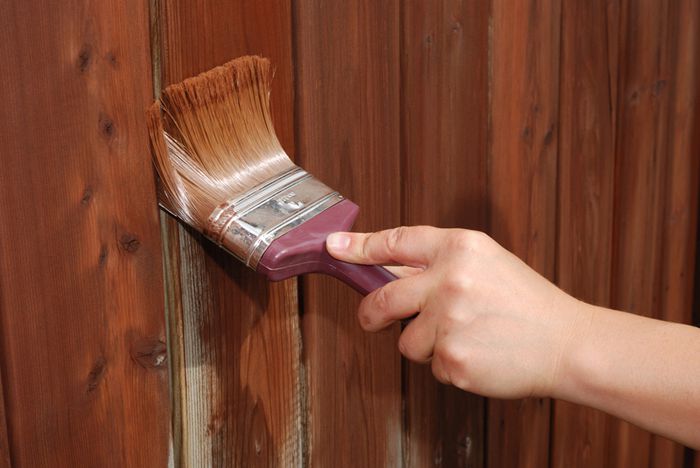Stain - How to paint a door with your own hands