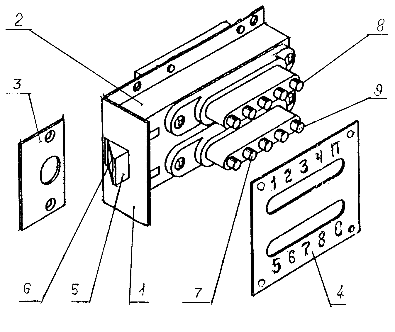 Structure of mechanical coded lock