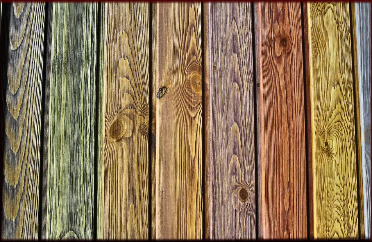 Types of stains for wood