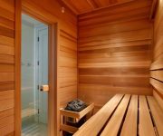 Glass door for sauna room