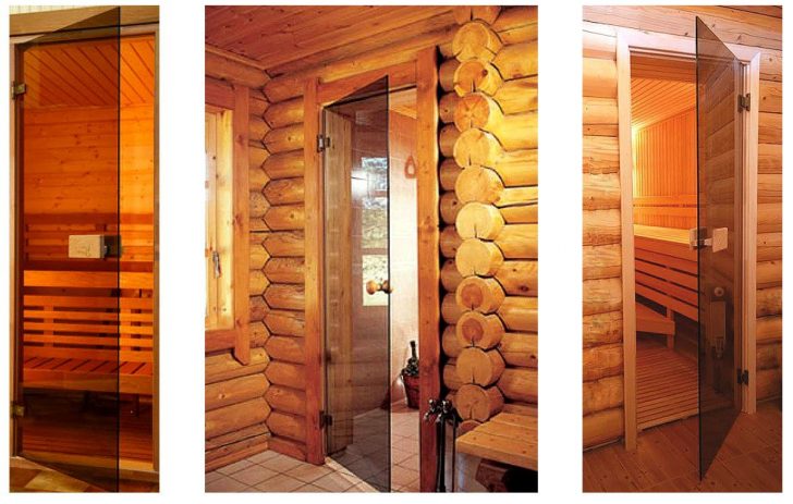 Glass doors for sauna 728x463 - Choice of glass doors for sauna