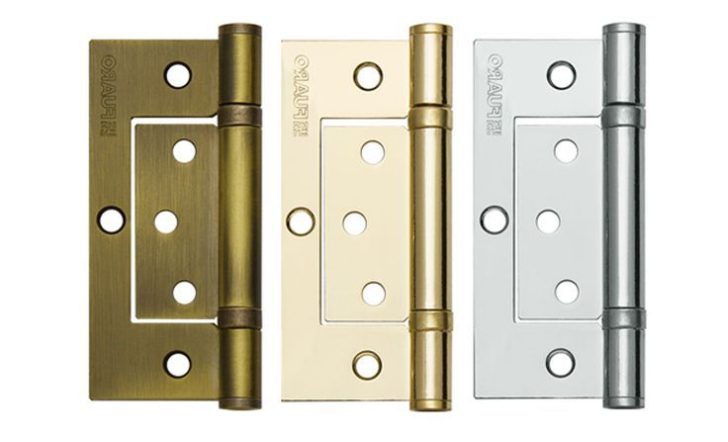 Hinges for interior doors 728x442 - What hinges it is better to place on the interior doors