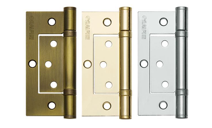 Hinges for interior doors