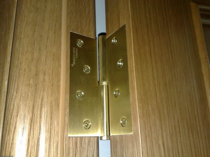 Recessed hinges 728x546 - What hinges it is better to place on the interior doors