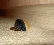 Stationary door stoppers