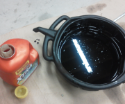 Using of engine oil