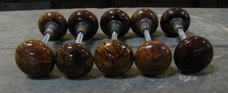 Brown mineral door knobs 728x297 - Vintage Door Knobs