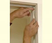 How to create gaps when installing interior doors