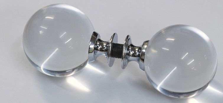 glass interior door knobs