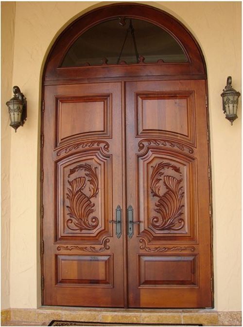 Oak front door