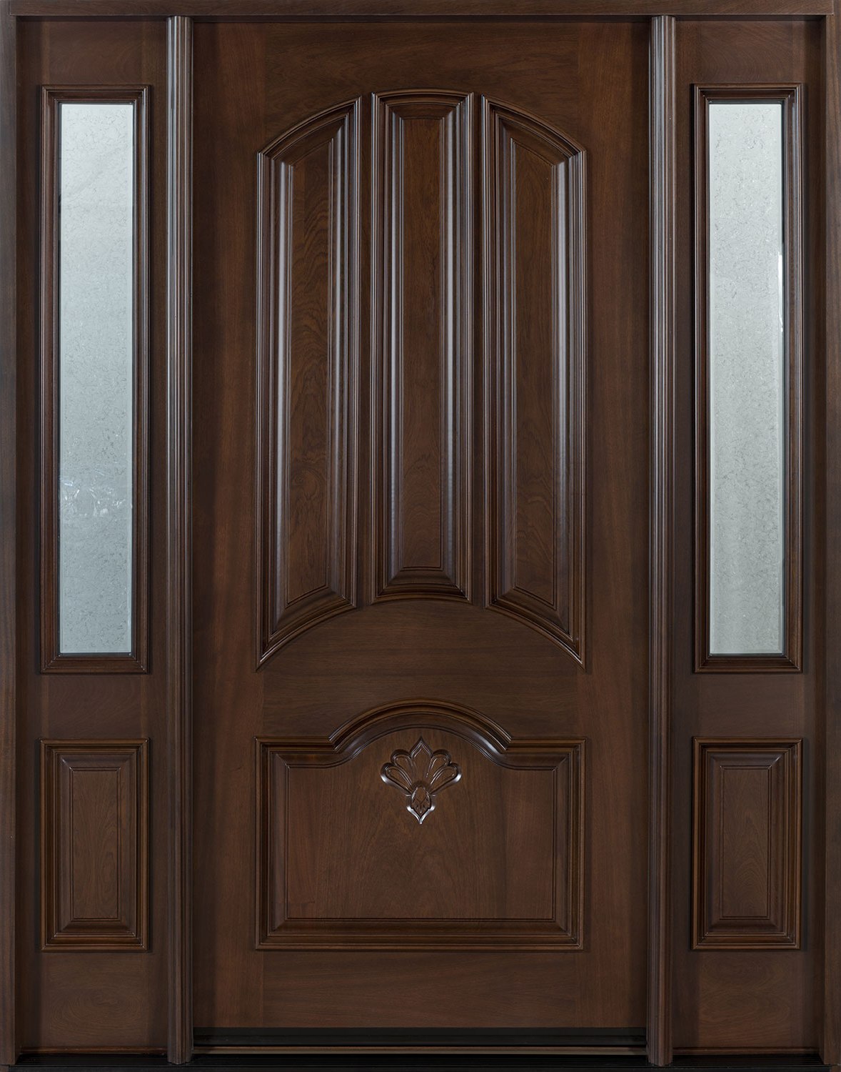 Solid Wood Exterior Front Doors