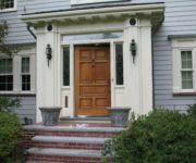 Solid wood front doors for homes
