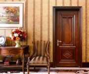 The vintage doors of elite varieties of wood