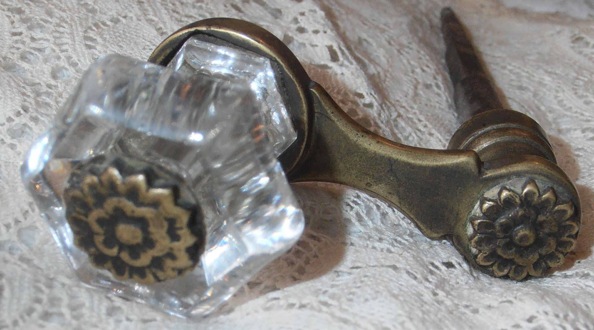 Antique Crystal Door Knobs