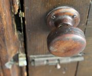 Vintage wooden knob