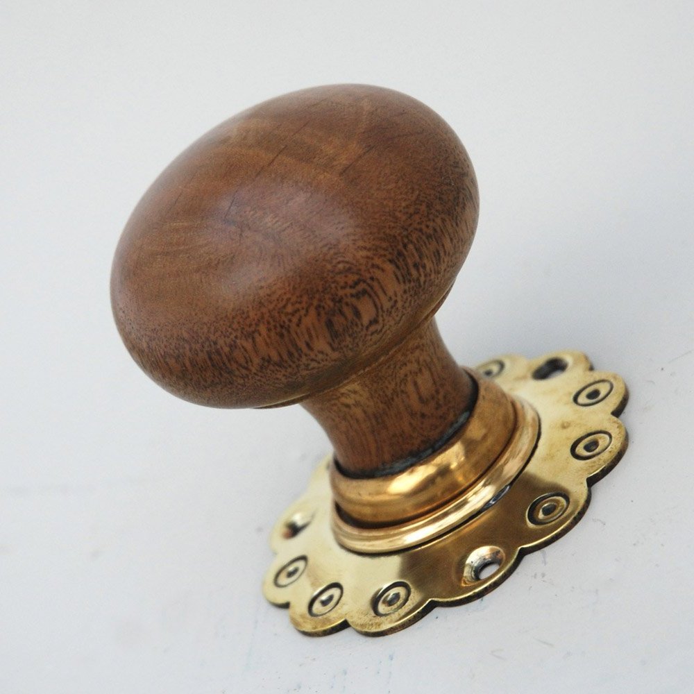 Vintage wooden knobs for interior doors