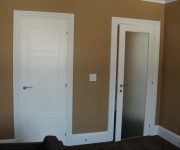 White interior doors