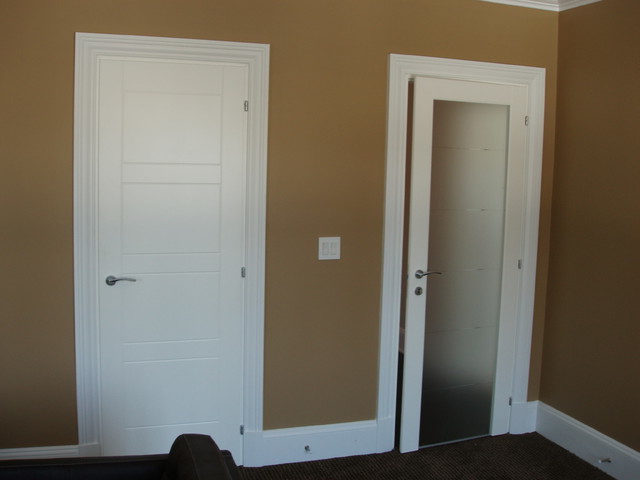 White interior doors