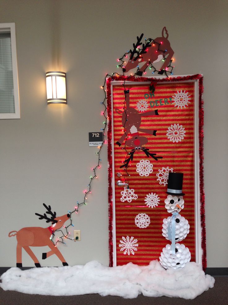 Ideas about Christmas Door Decorations