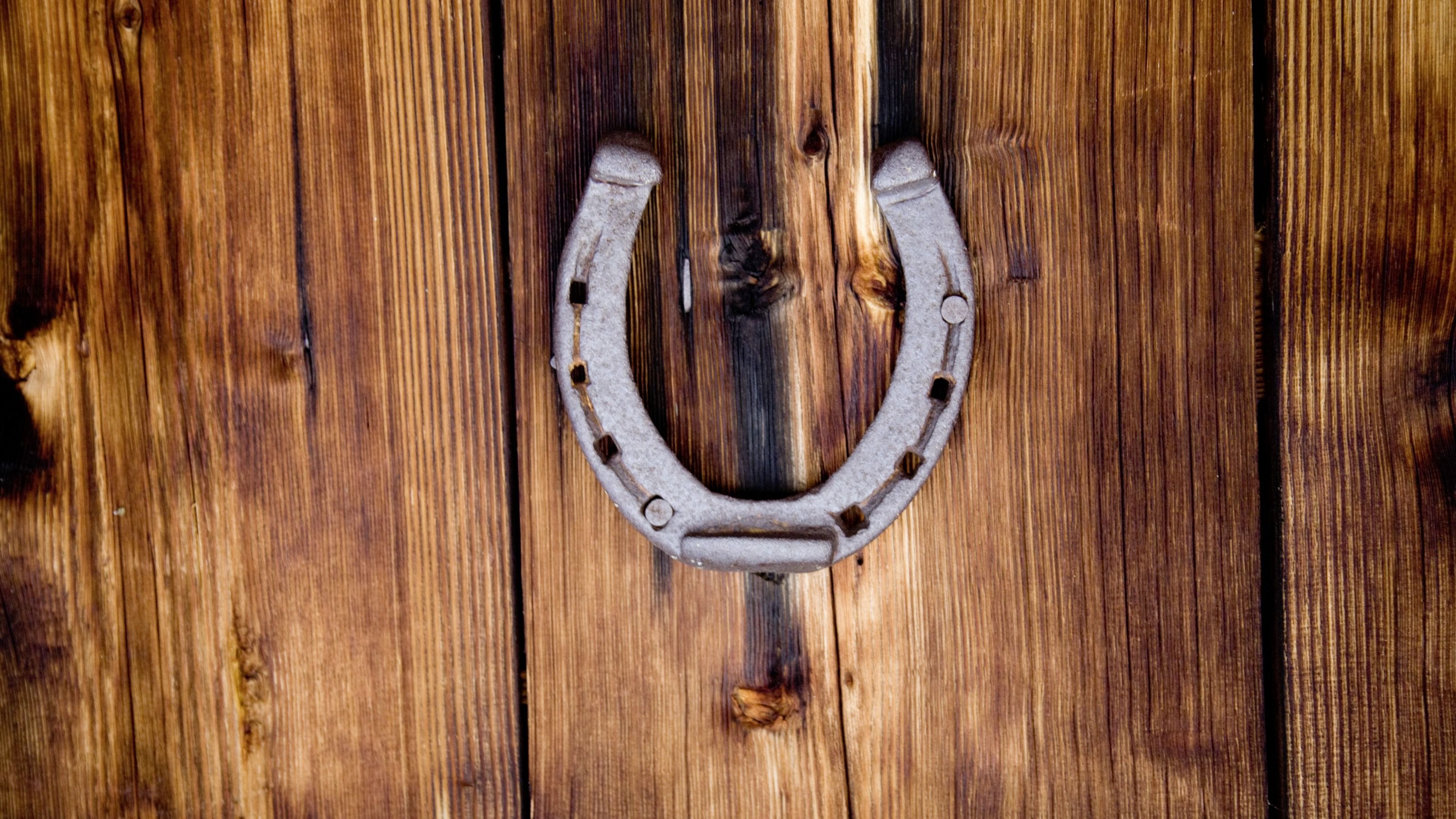 Horseshoe Over The Door A Talisman For Good Luck 