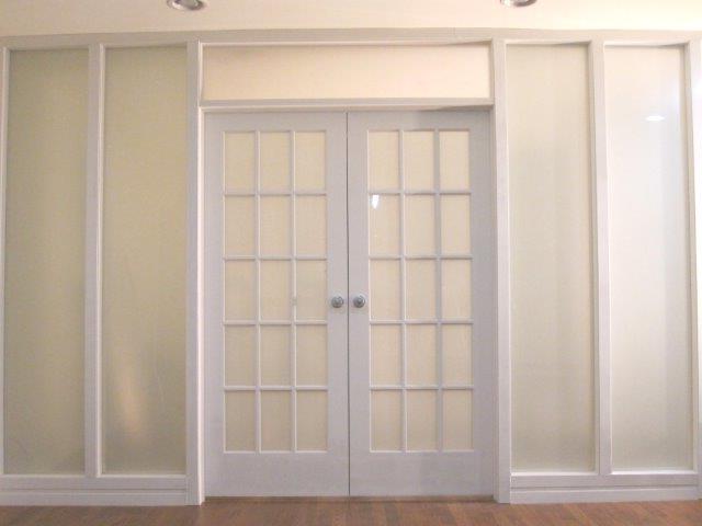 Interior French Doors With Frosted Glass