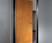 Solid wood door soundproof