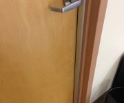 Soundproof apartment door