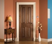 Domestic oak fire doors