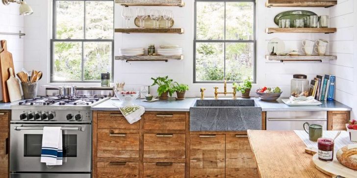 Country kitchen decor ideas 728x364 - Country-Style Kitchens