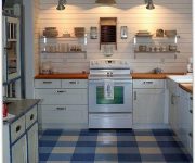 Linoleum Kitchen Floors 180x150 - Country-Style Kitchens